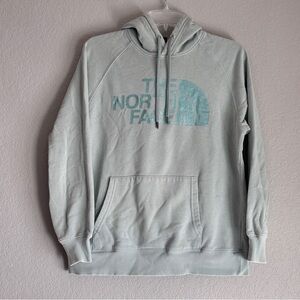 Normcore casual The North Face light green women’s Hoodie M